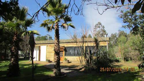Vendo Parcela Hacienda Maitenes Con Casa Y Piscina Incluída