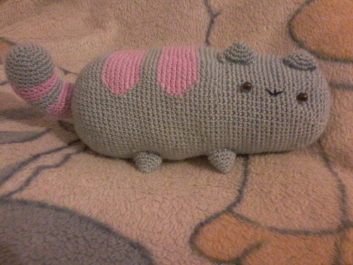 Gato Pusheen.!!!.tejido En Crochet.amigurumi