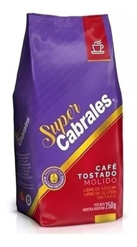 Cafe Molido Tostado Super Cabrales 250g 