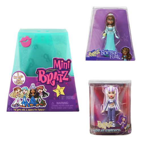 Bratz Mini Series 3 Figuras Coleccionables De Mgas Minivers.