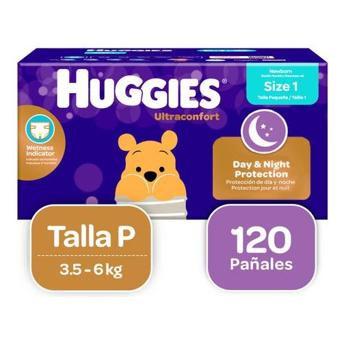 Pañales Huggies Ultraconfort T1