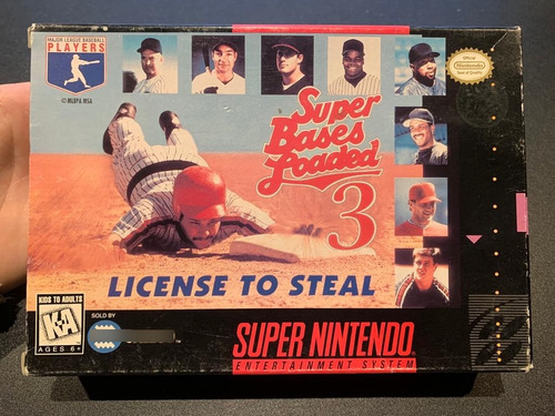 Super Bases Loaded 3 Snes