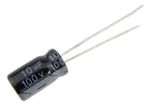 (10x) Capacitor Eletrolítico Rd 10uf 100v 6x12mm