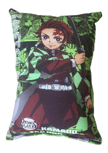 Cojín Decorativo Demon Slayer Kimetsu No Yaiba Kawaii Anime