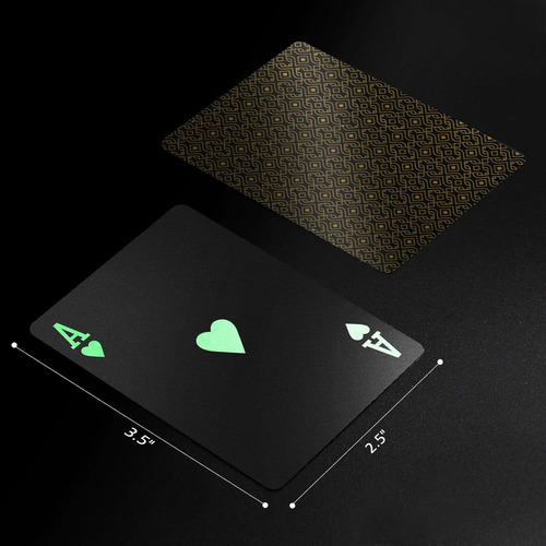 Juego De Cartas De Plastico Integear 2 Decks, Plastico De...