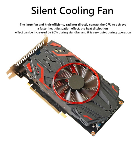 Tarjeta Gráfica Para Computadora Gtx 550ti 4gb Gddr5 128bit