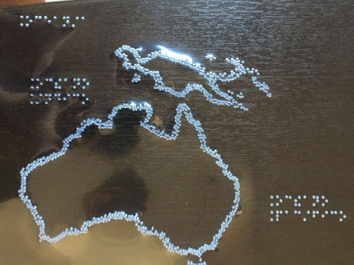 Kit Mapas En Relieve - Acetato - Braille