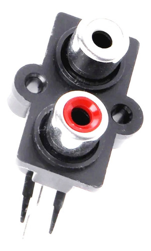 Conector Jack Rca Audio Hembra Chasis 