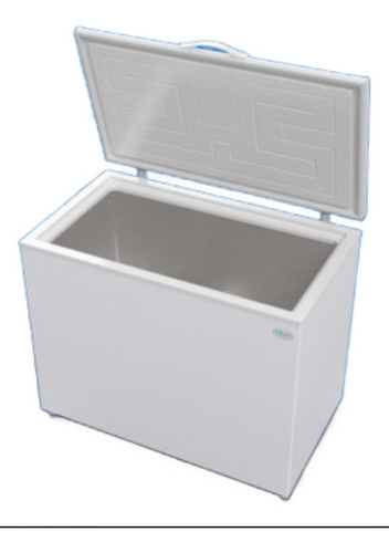Congelador Fame F310dg: Eficiencia Y Gran Capacidad Blanco