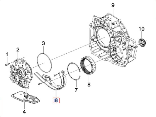 Deflector Diferencial Transmicion Captiva 2011 - 2017 Gm