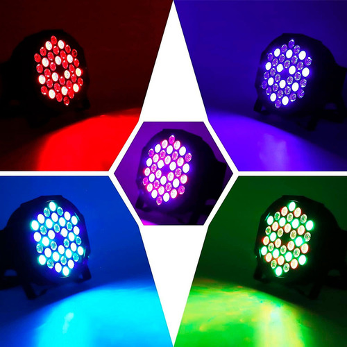 Canhão Led Iluminação 36x1 Watt Dmx 110/220v Marca Lorben