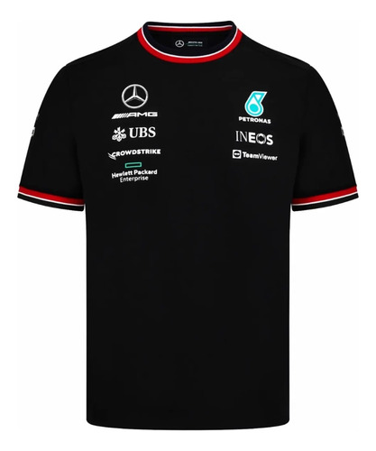 Playera F1 Mercedes Benz Temporada 2022 Original 