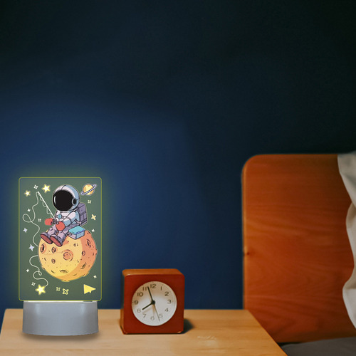 Lámpara De Mesa, Luces Nocturnas Led, Carga Usb, Luz Nocturn