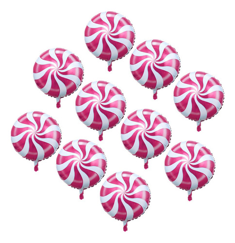 Paquete De 10 Ronda Candy Lollipop Globo De Papel De