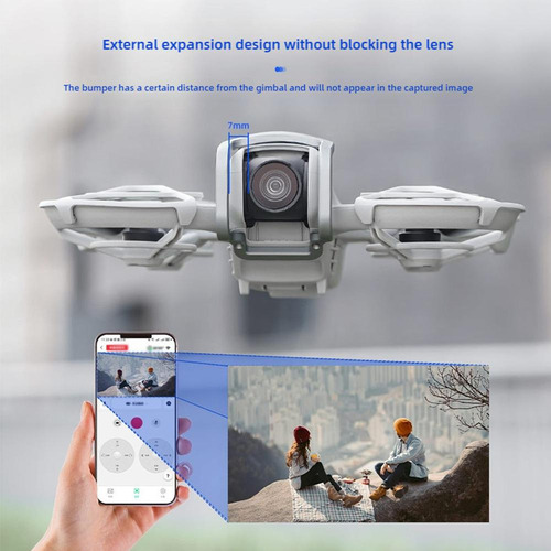 Soporte De Protección De Lentes For Dji Neo Gimbal Bumper G