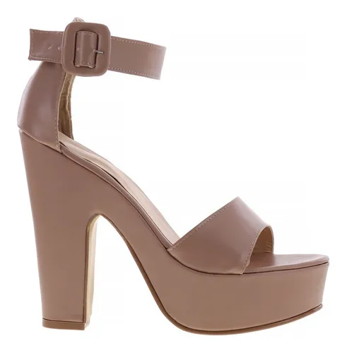 Zapatos De Tac n Con Plataforma Frontal Sandalia Erez