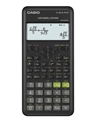 Calculadora Casio Cientifica Fx-82laplus2-bk