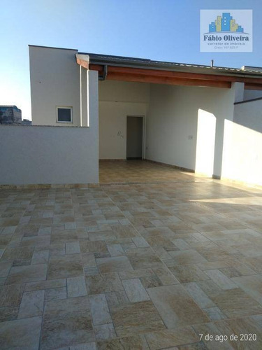 Cobertura Com 2 Dormitórios À Venda, 47 M² Por R$ 340.000,00 - Vila Marina - Santo André/sp - Co0166