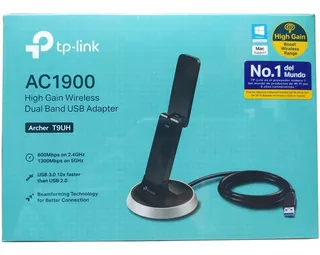 Receptor Wifi Pc Lap Usb Super Potente T9uh Tp Link Ac1600