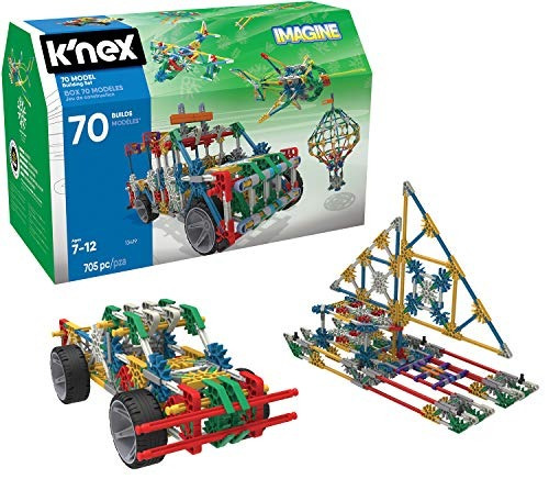 Juego De Construcción Modelo Knex 70 De 705 Piezas Para Mayo