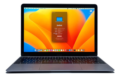 Apple Macbook 12 Inch Retina 2017 256gb Ssd 1.2ghz Intel M3