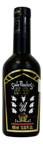 Siete Machos Locion Cologne Frasco Con 400 Ml