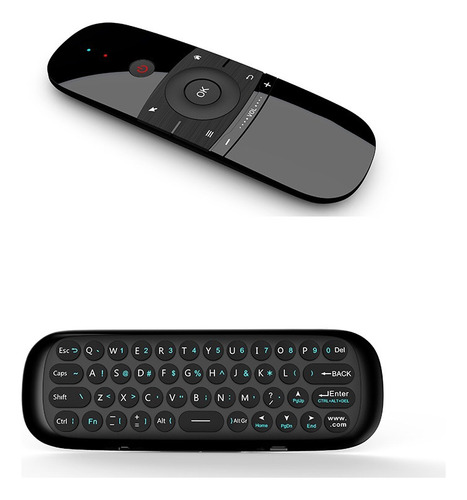 Control Remoto Air Mouse Mini Keyboard W1 Con Control Por Vo