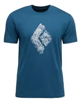 Comprar Playera Escalada Black Diamond Engineered Diamond Azul Hombr