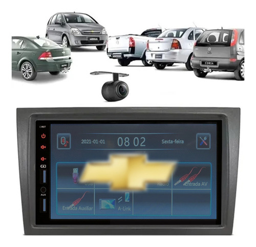 Kit Central Multimidia Corsa Meriva Vectra Montana 2003 2004