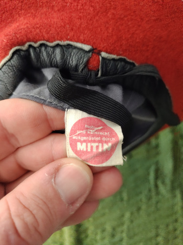 Boina Roja Del Ejercito Alemán Bundeswehr, Talle 57 (Usado)