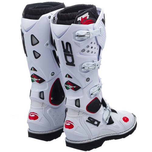 Bota Motoqueiro Sidi Crossfire Trilha Offroad Enduro Branca | Mercado Livre