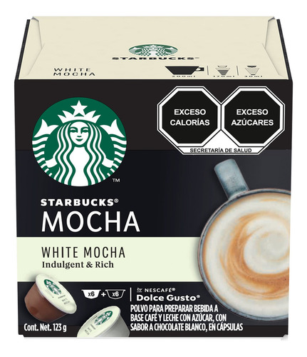 Starbucks Nescafé Dolce Gusto Cápsulas De Café White Mocha