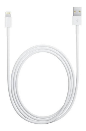 Imagen 2 de 5 de Pack Cargador Adaptador + Cable Apple Original 2 Mt iPhone