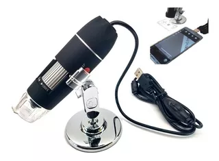 Microscopio Digital Usb Led 1000x Zoom Optico Hd 8 Led 2 Mp