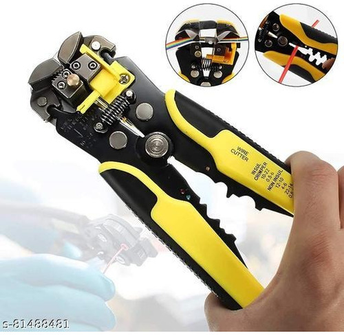 Imagen 2 de 4 de Pinza Pela Cable Automática Ajustable Crimpeadora