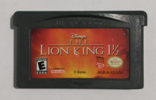 The Lion King 1 1/2 - Cartucho Game Boy Advance Original