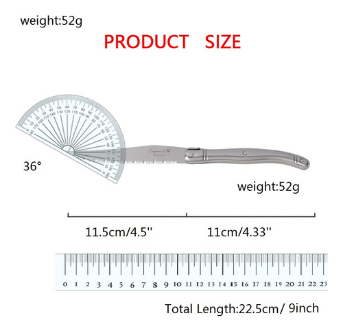 Juego De Vajilla De Acero Inoxidable Laguiole Silverware, 24