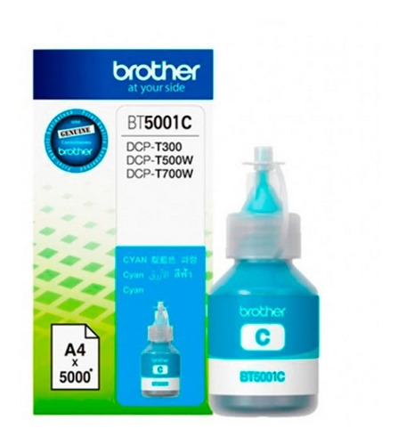 Tinta Brother Cian 50ml Dcp-t300 Dcp-t500w Dcp-t700w Dcp-t31