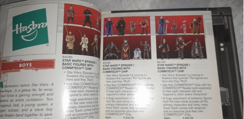 Cd + Catalogo Star Wars Hasbro Año 1999 Original 100 Paginas