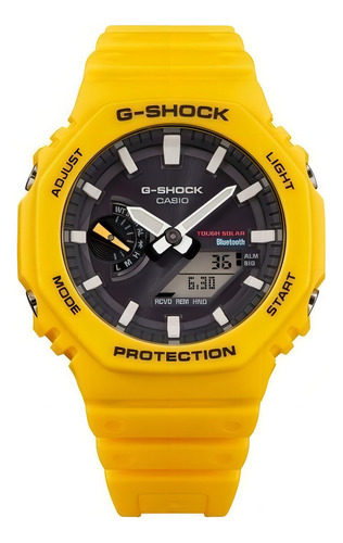 Reloj Para Caballero Casio Color de la correa GA-B2100C-9ACR