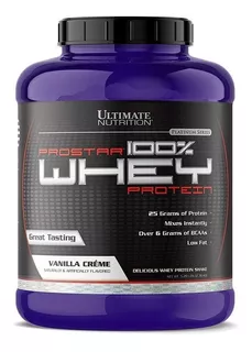 Whey Protein Prostar 100% 5 Lbs Ultimate Nutrition 6g Bcaa