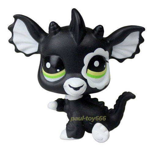 Figura De Animal Yasmine Pet Shop Black Dragon Oak Lps #040