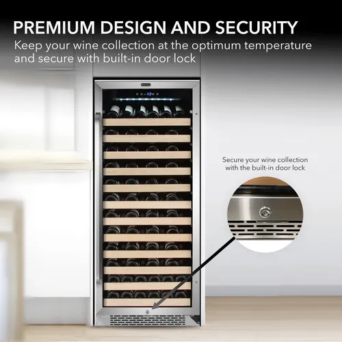 Refrigerador Personal Automatico Con 12 Estantes