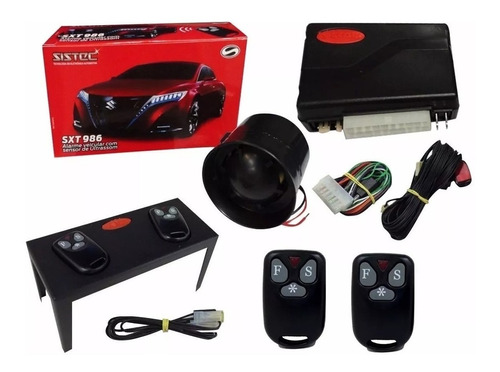 Alarme Automotivo Sistec Sxt986 Universal 2 Controles