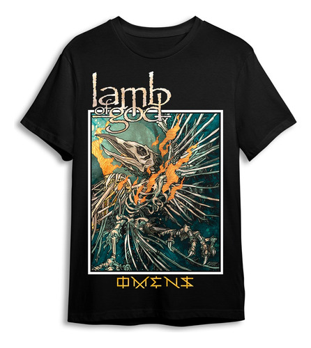 Polera Lamb Of God - Omens - Holy Shirt