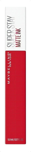 Labial Líquido Maybelline Super Stay Matte Ink - 5ml Acabado Mate Color Shot Caller