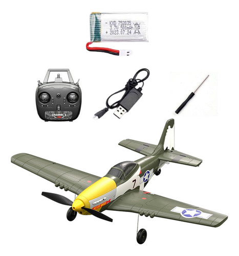 Aeronave Acrobática Rc Modelo De Avião 4 Canais Brinquedos