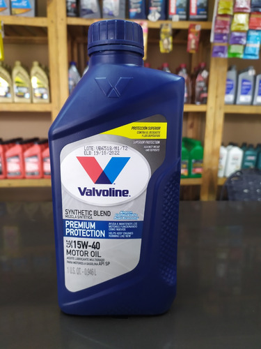 Aceite Valvoline 15w-40 Semisintetico 