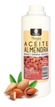 Imagen 2 de 2 de Aceite Profesional Masajes Almendra 1 Litro Therapy Cosedeb