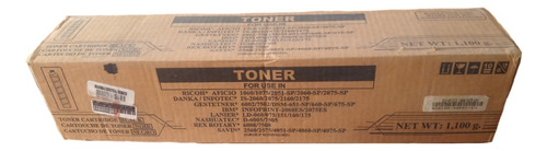 Toner Negro Compatible Ricoh Aficio 1060/2075/2051-sp Negro